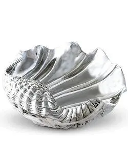Giant Sea Clam Shell Serving Bowl And Statement Centerpiece 1