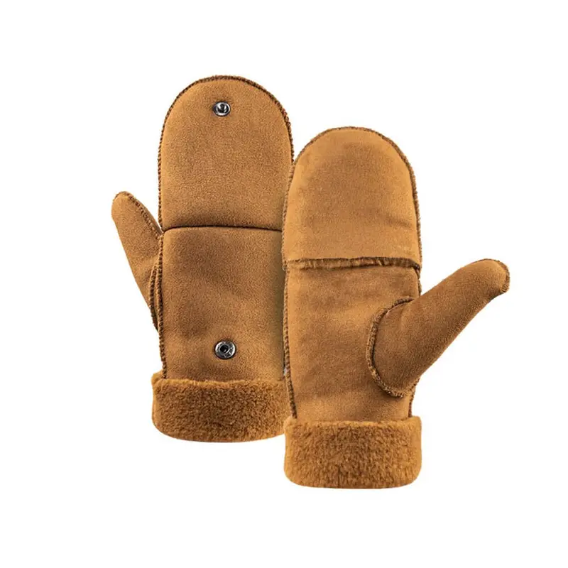Gl06 Unisex Half-Finger Winter Gloves 5