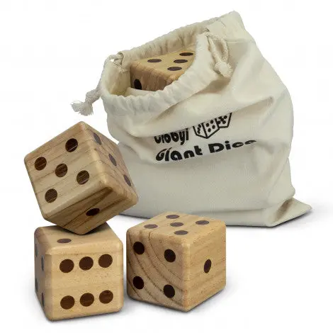 Handcrafted Wooden Yard Dice Game Set 1