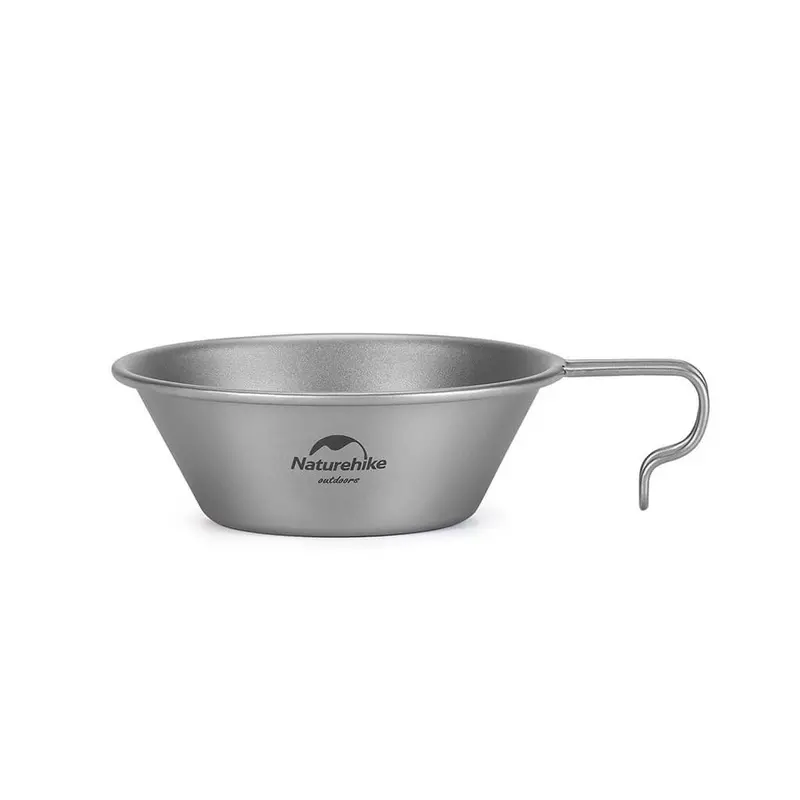 Hanging Titanium Bowl For Minimalist Camp Cooking 1