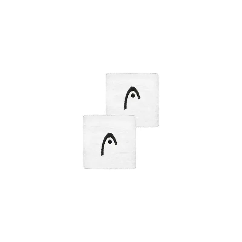 Head White Wristband – 2.5-Inch Width 1