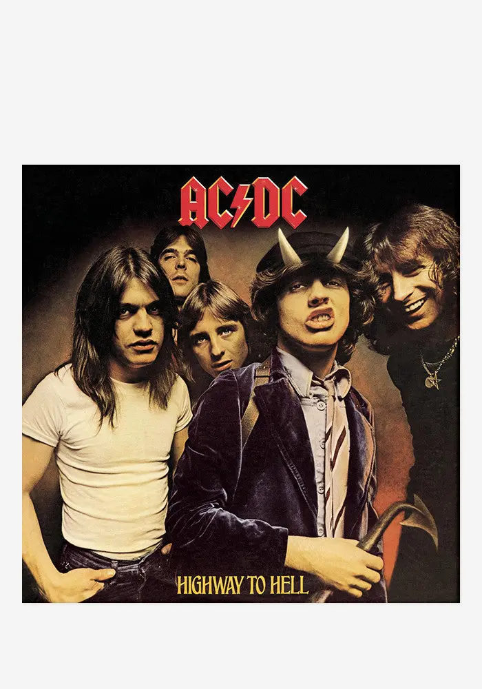 Highway To Hell Ac/Dc Classic Rock Vinyl Album 1