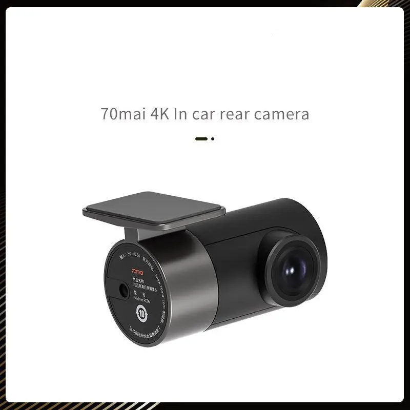 In-Vehicle 4K Rear Backup Camera With Wide-Angle View And Hdr Support 1