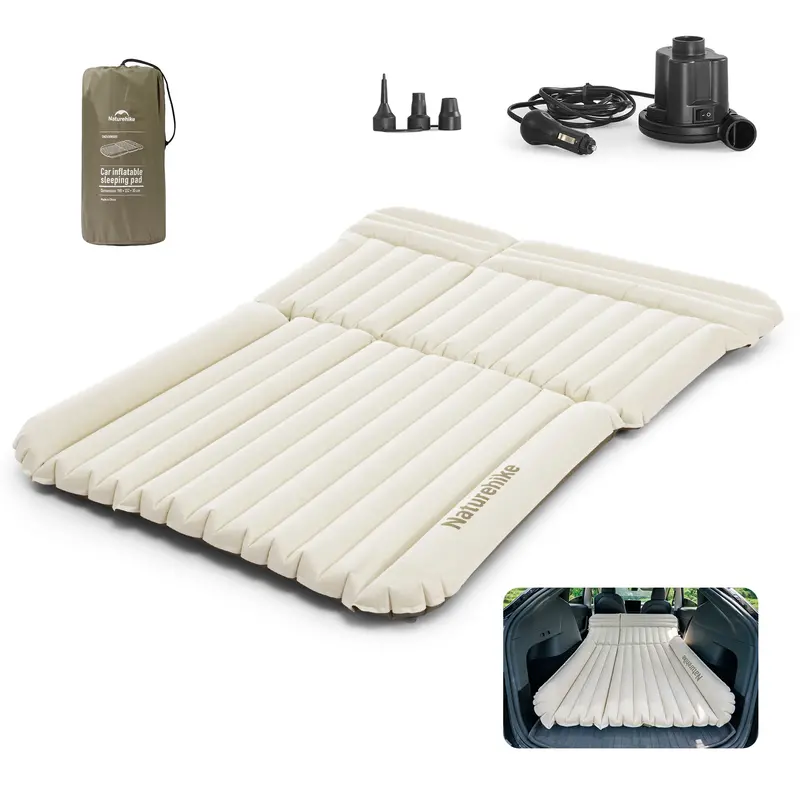 Inflatable Car Bed For On-The-Go Rest 1