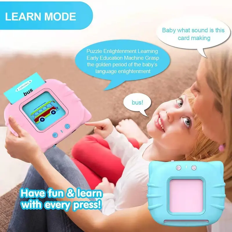 Interactive English Vocabulary Flash Cards For Preschool Cognitive Development 1