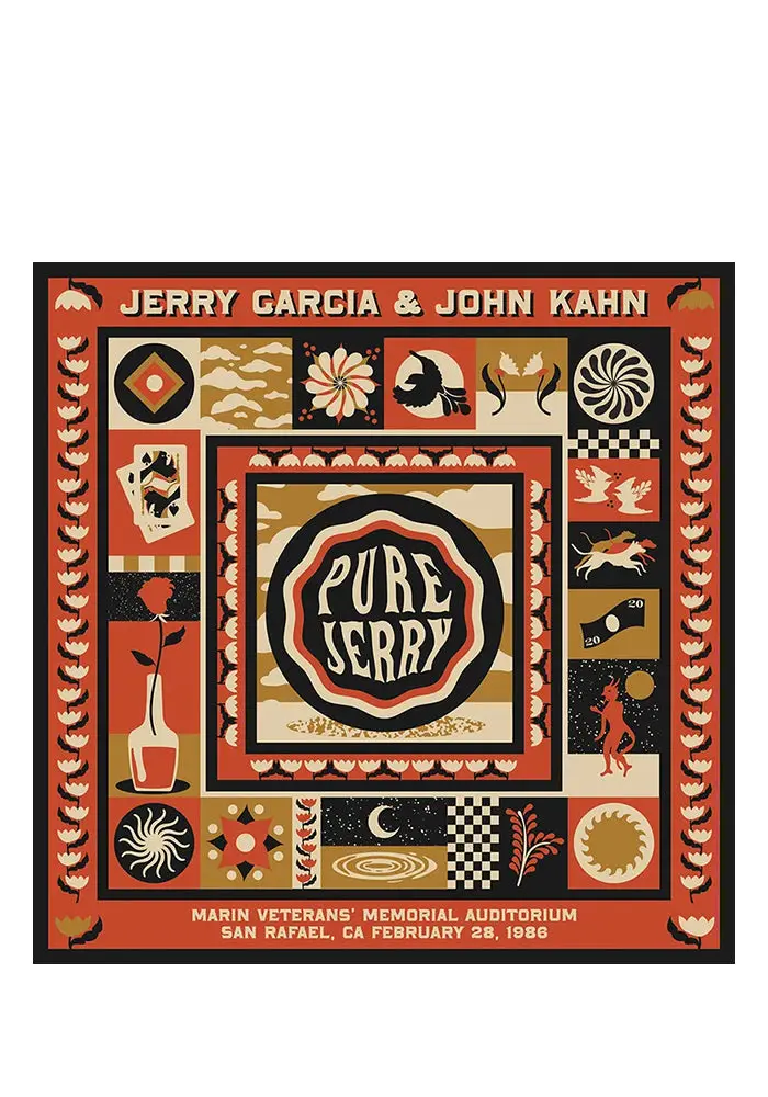 Jerry Garcia Solo: Live At Marin Veterans Memorial Auditorium, San Rafael (Feb 28, 1986) – 2Lp Vinyl 1