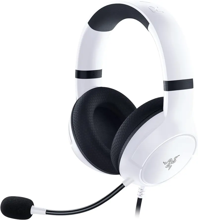 Kaira X Wired Gaming Headset – Xbox/Pc/Mac-Compatible With 50Mm Drivers & Noise-Cancelling Mic (White) 1
