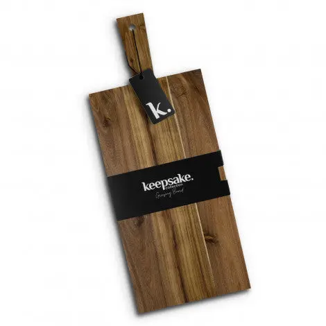 Keepsake Natural Timber Grazing Board For Entertaining 1