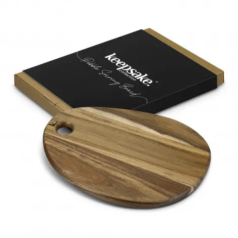 Keepsake Pebble Serving Board – Natural Stone Appetizer Platter 1