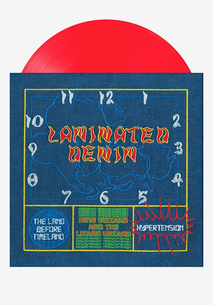 King Gizzard & The Lizard Wizard – Laminated Denim Colored Vinyl Lp 1