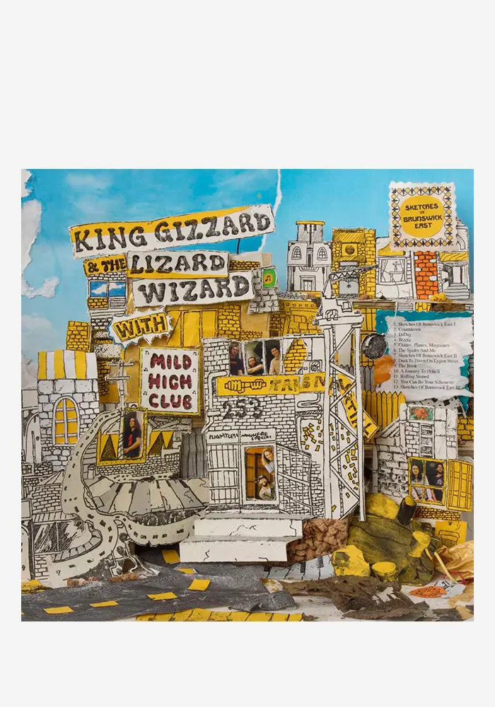 King Gizzard & The Lizard Wizard Sketches Of Brunswick East Vinyl Lp 1