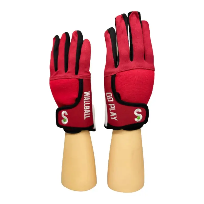 Kotc Pro Maroon & Red Boxing Gloves With Padded Palms 1