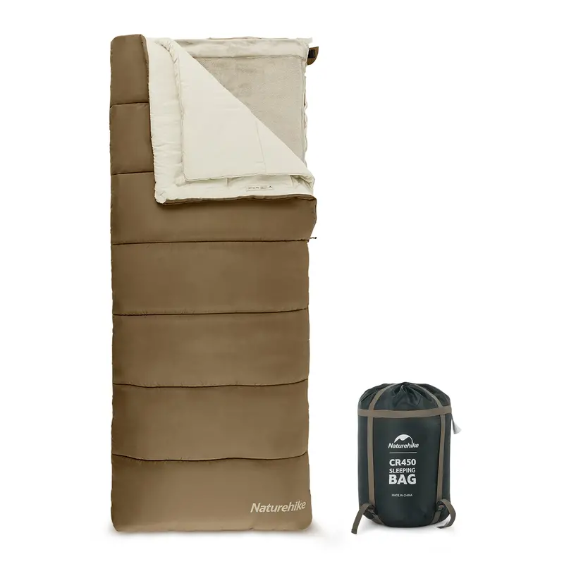 Layered Cotton Sleeping Bag Offering Breathable Comfort And Insulation 1
