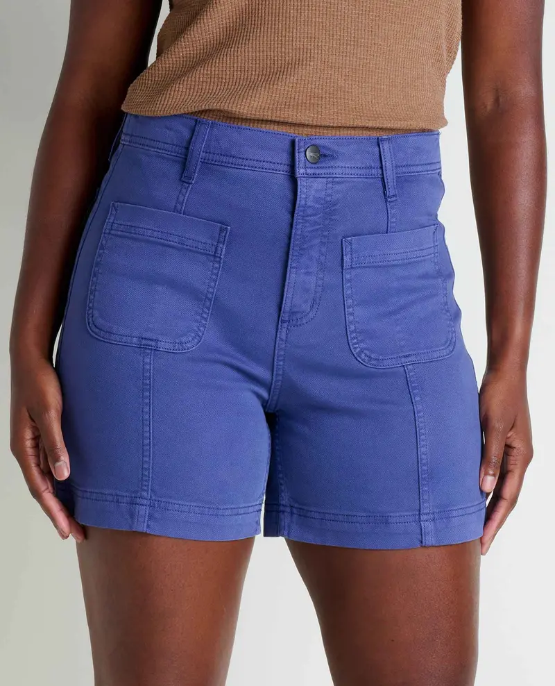 Linden Canvas Mid-Length Shorts For Women 1