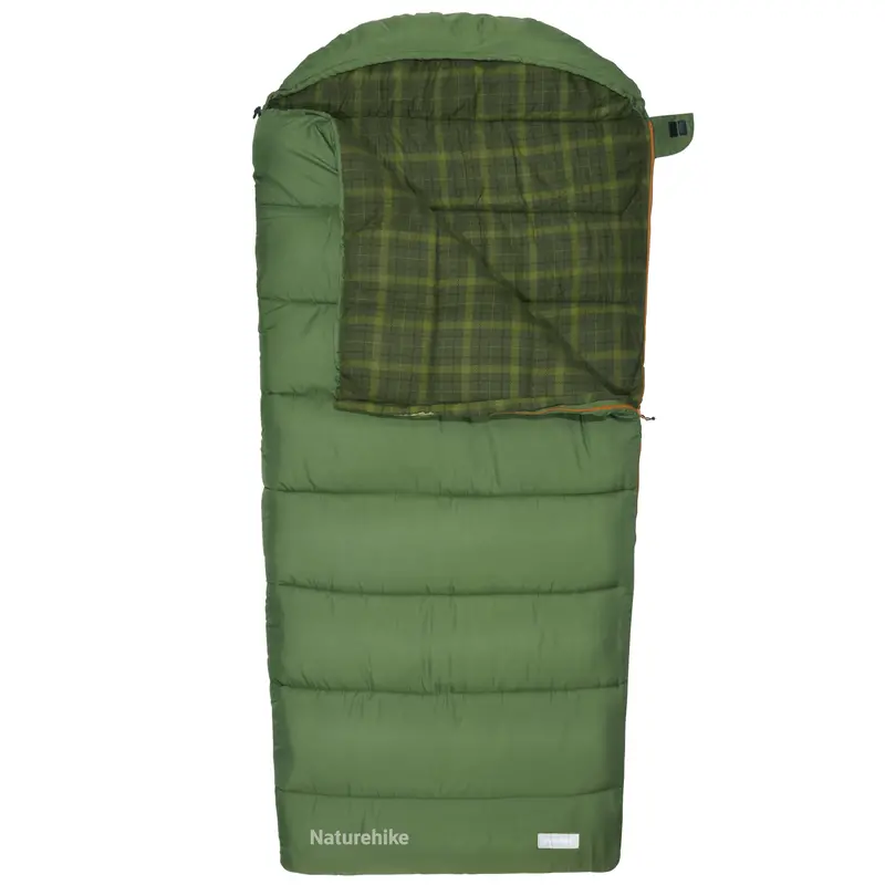M Series Flannel-Lined Sleeping Bag Rated To 32°F (0°C) 1