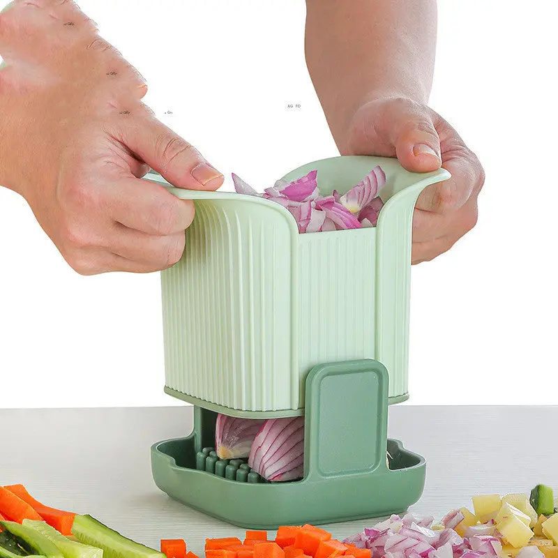 Manual Vegetable Chopper Set – Onion Dicer, Potato Slicer & French Fry Cutter For Effortless Kitchen Prep 1