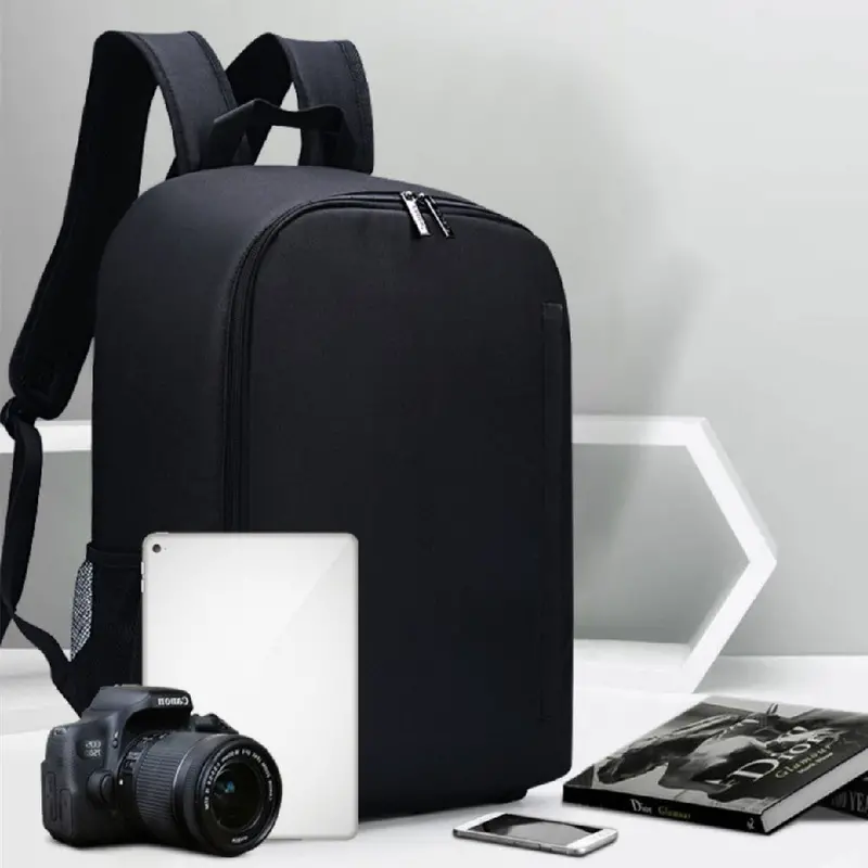 Minimalist Nylon Dslr Camera Sling Bag In Solid Color 1