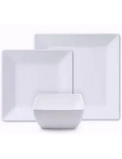 Moda Square Melamine Dinnerware Collection 1