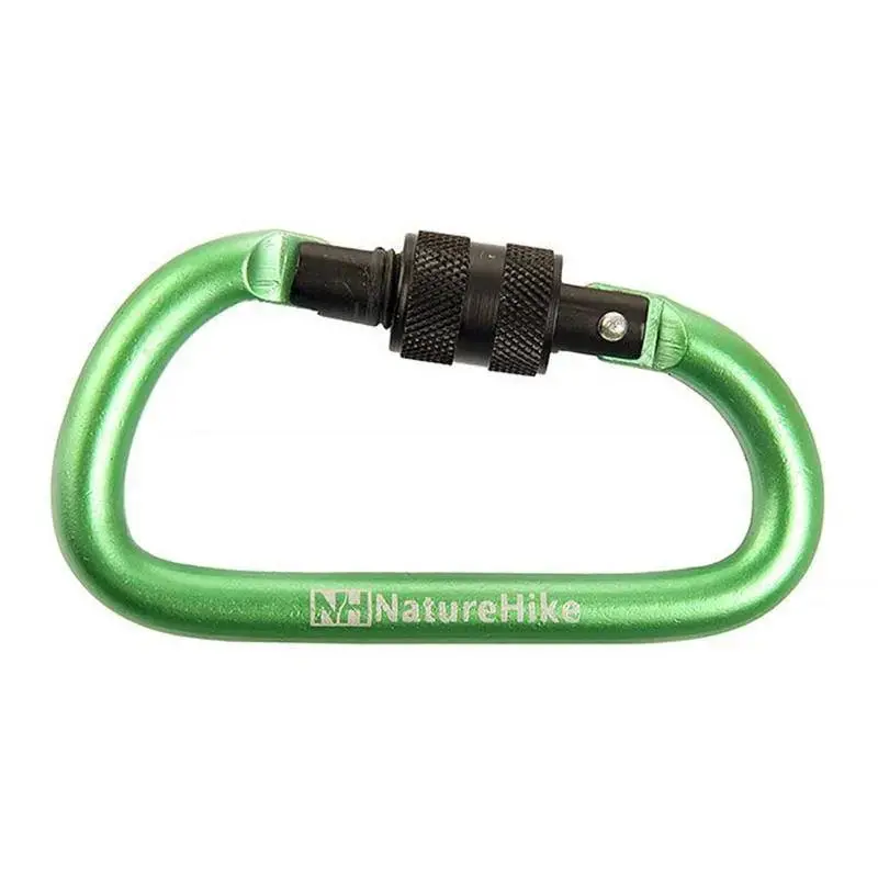 Naturehike Aluminum D-Shaped Hiking Hooks – Multi-Color Set 1