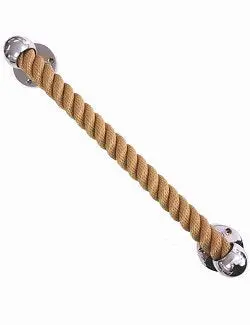 Nautiluxe Rope-Wrapped Towel Bars And Door Handles 1