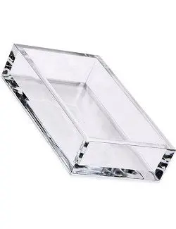 Non-Slip Acrylic Towel Dispenser Caddy 1