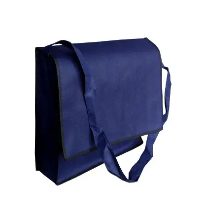 Non-Woven Flap-Style Satchel With Secure Closure 1
