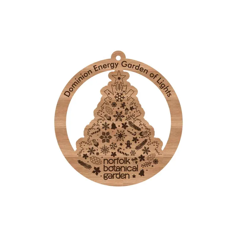 Norfolk Botanical Garden Garden Of Lights Ornament – Limited-Edition Holiday Souvenir 1