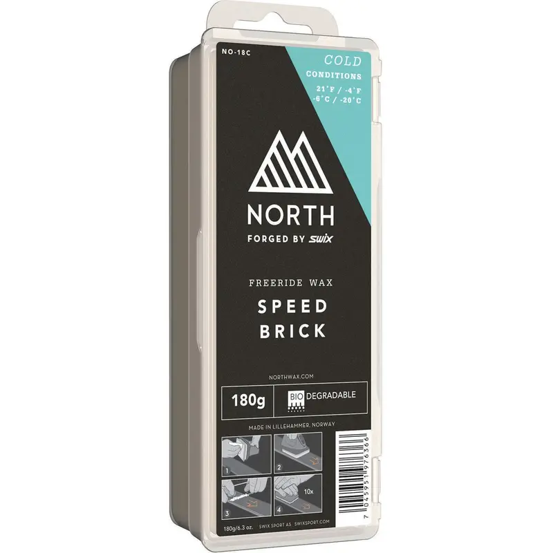 North Glidewax Cold-Weather Ski Wax 1