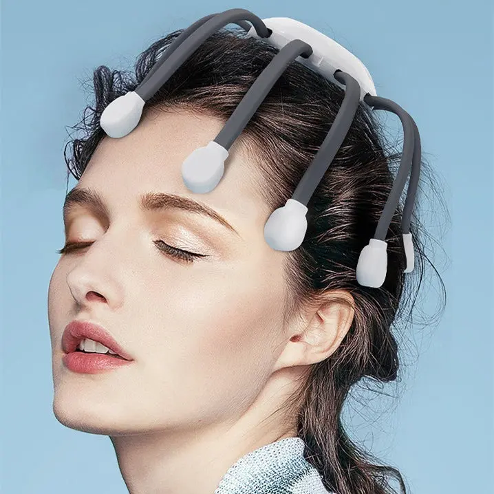 Octopus-Style Smart Electric Head Massager – Relaxing Scalp Stimulator With Multiple Modes 1