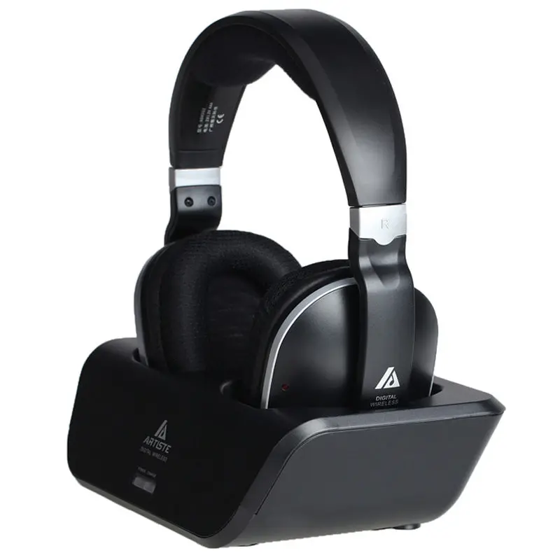 On-Ear Wireless Tv Headphones With Enhanced Bass Response 1