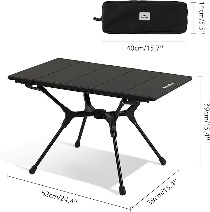 Peaklite Yl01 Folding Camping Table – Lightweight Aluminum Portable Table 1