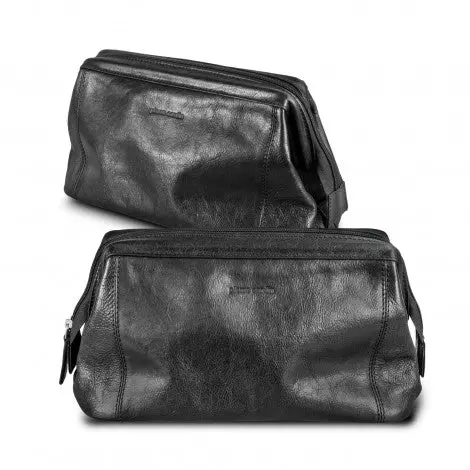 Pierre Cardin Premium Leather Toiletry Bag 1