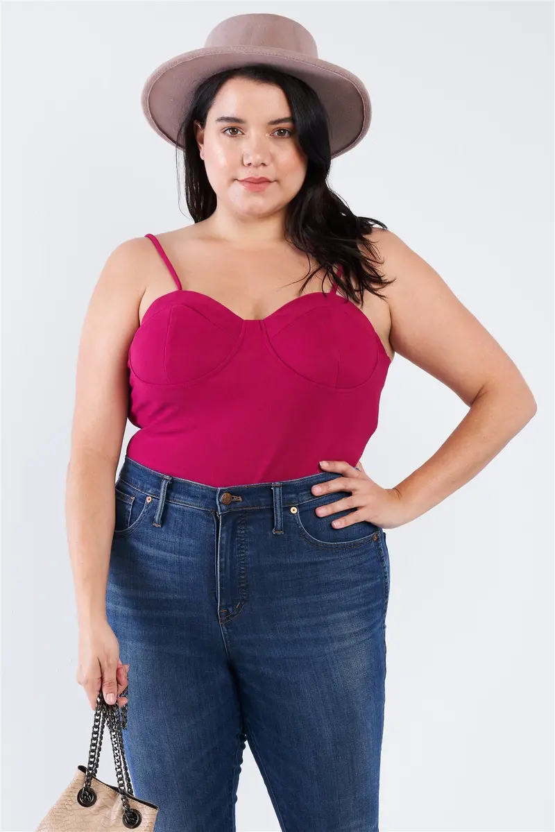 Plus Size Sculpting Bodysuit 1