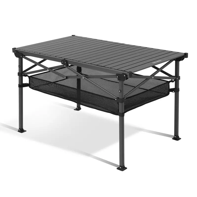 Portable Folding Camping Table With Lightweight Aluminum Construction 1