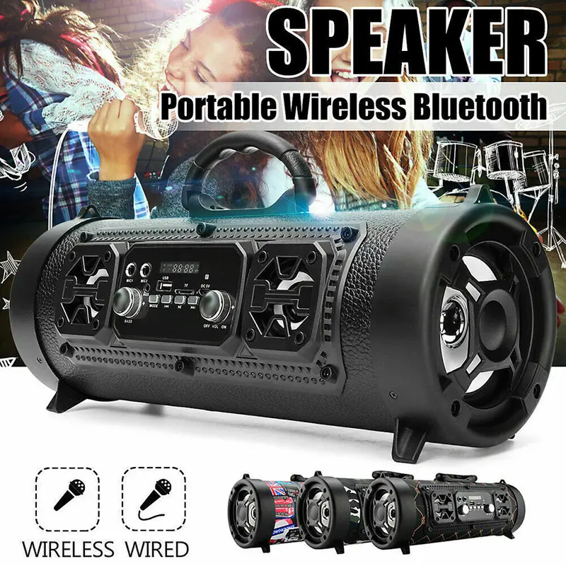 Portable Waterproof Bluetooth Speaker With High-Output Audio 1