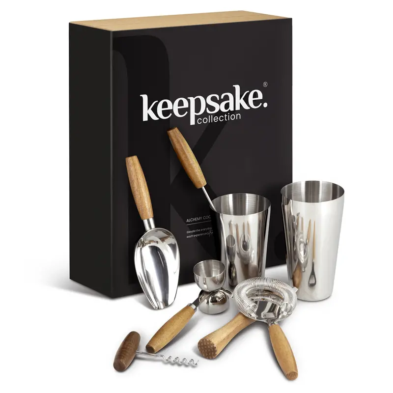 Premium 8-Piece Cocktail Gift Set – Bar Essentials Collection 1