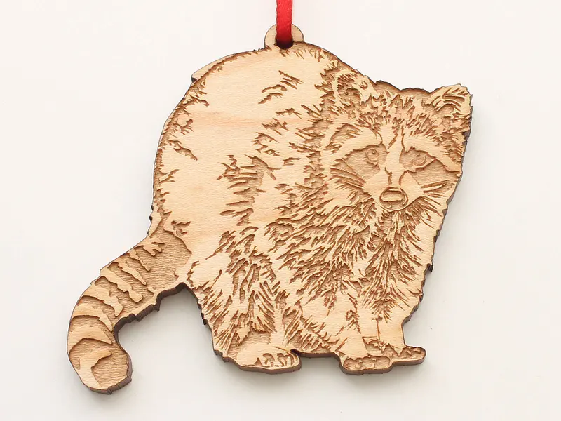 Raccoon Animal Ornament 1