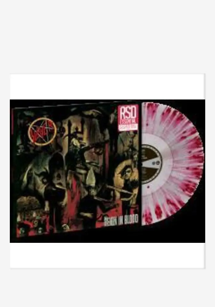 Reign In Blood Rsd Essential Clear With Red Splatter Vinyl Lp 1