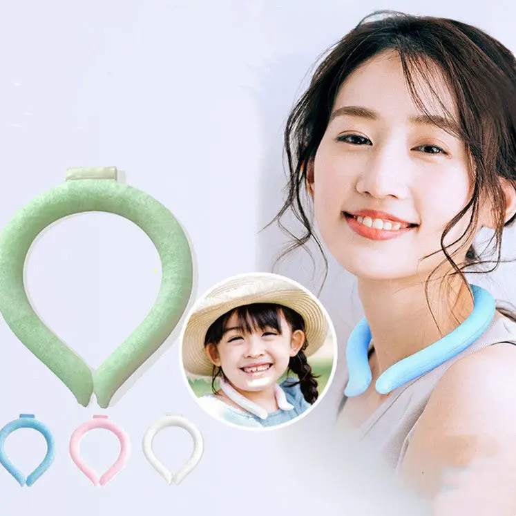 Reusable Ice Neck Cooling Ring – Evaporative Heat-Relief Tube For Summer & Outdoor Activities 1