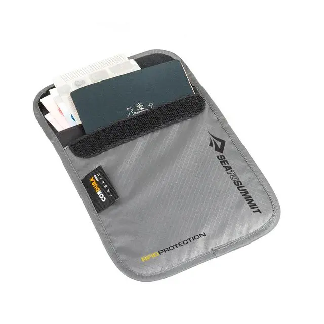 Rfid-Blocking Neck Pouch For Travel Security 1