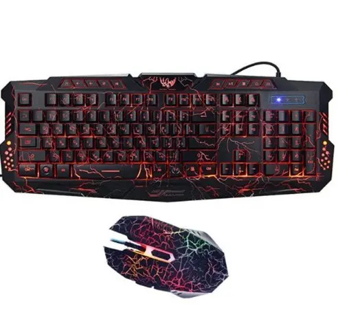 Rgb Gaming Keyboard And Mouse Combo With Tricolor Backlight – Russian Layout 3