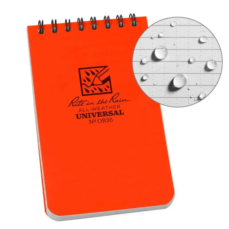 Rir-Top Spiral Notebook – 3X5 Inch Pocket-Sized Journal 2