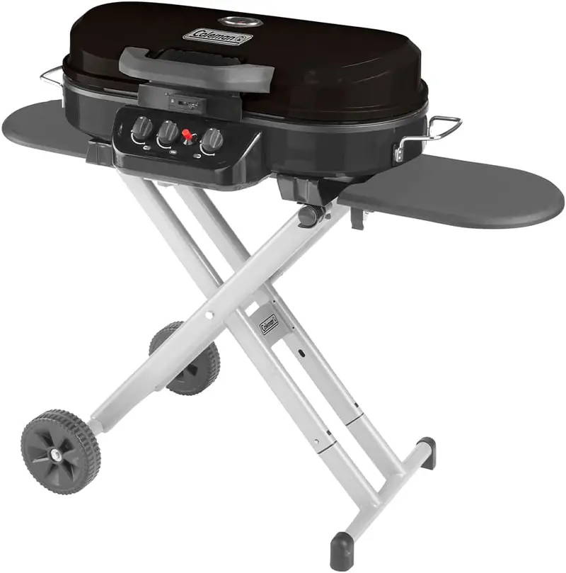 Roadtrip 285 Propane Grill – Portable Stand-Up Gas Grill With 3 Burners & Push-Button Ignition 1