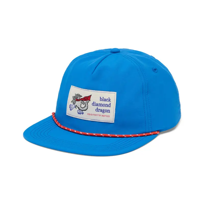 Rope-Trimmed Synthetic Sun Hat 1