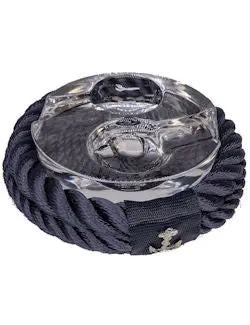 Rope-Wrapped Cigar Ashtray – Nautical Bar Accessory 1