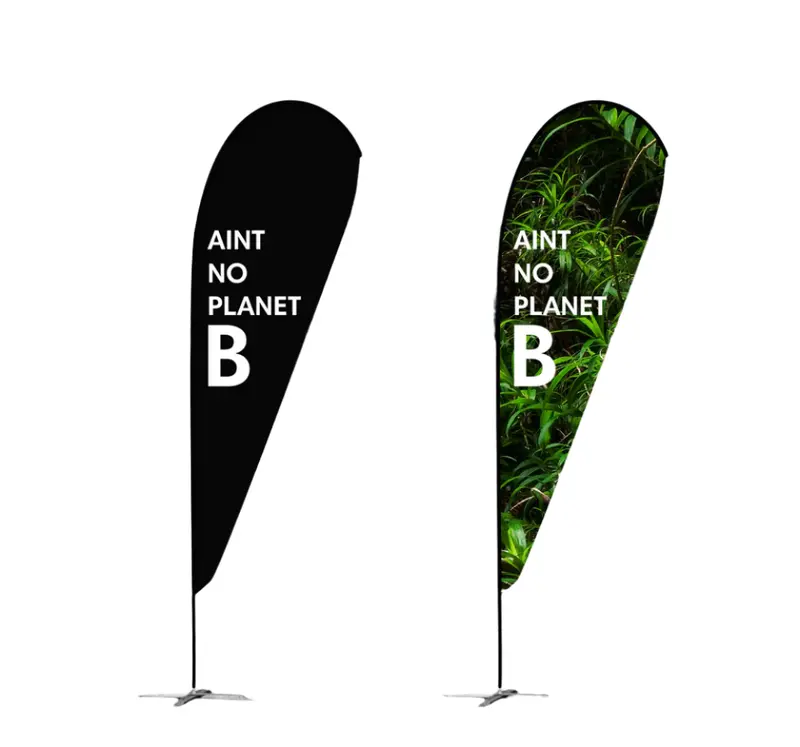 Rpet Teardrop Banner – Compact Design 1