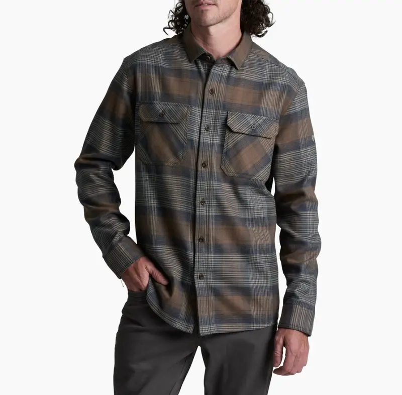 Rydr Flannel Long-Sleeve Shirt For Men 1