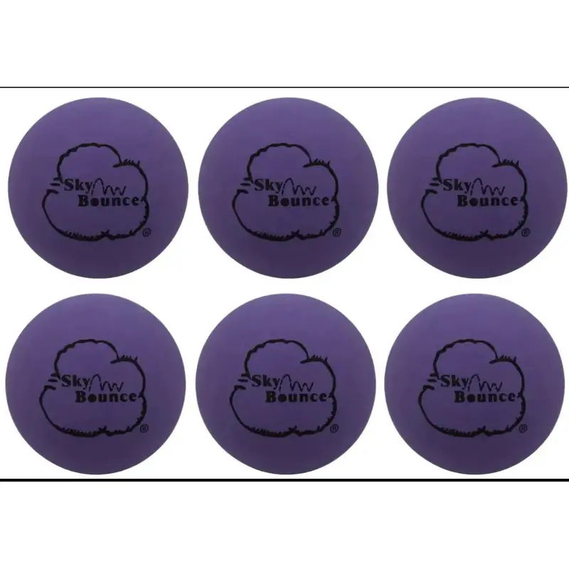 Sky Bounce Ball – Rich Purple (Pack Of 6) 1