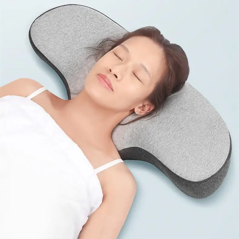 Slim Low-Profile Memory Foam Pillow – Space-Saving Thin Support For Back & Side Sleepers 1
