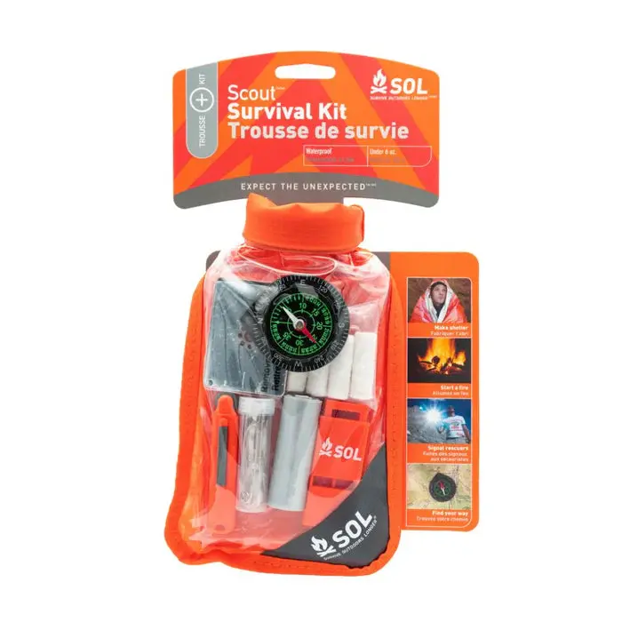 Sol Scout Compact Emergency Survival Kit 1